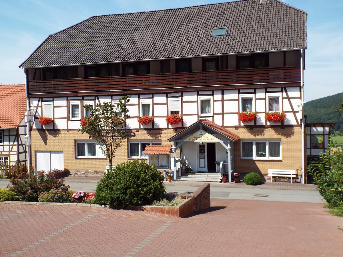 Hotel Garni Zum Reinhardswald Gewissenruh Εξωτερικό φωτογραφία