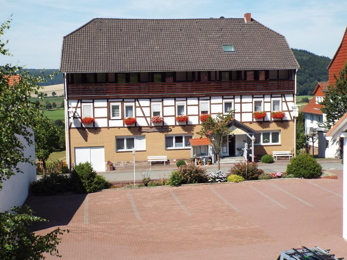 Hotel Garni Zum Reinhardswald Gewissenruh Εξωτερικό φωτογραφία